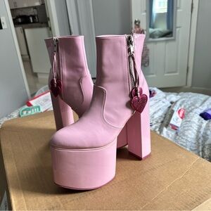 Sugar Thrillz Heart Stomper Boots